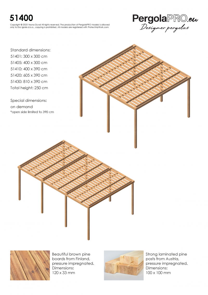 modern pergola