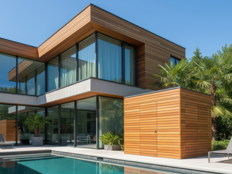 Enclosures for pool equipment